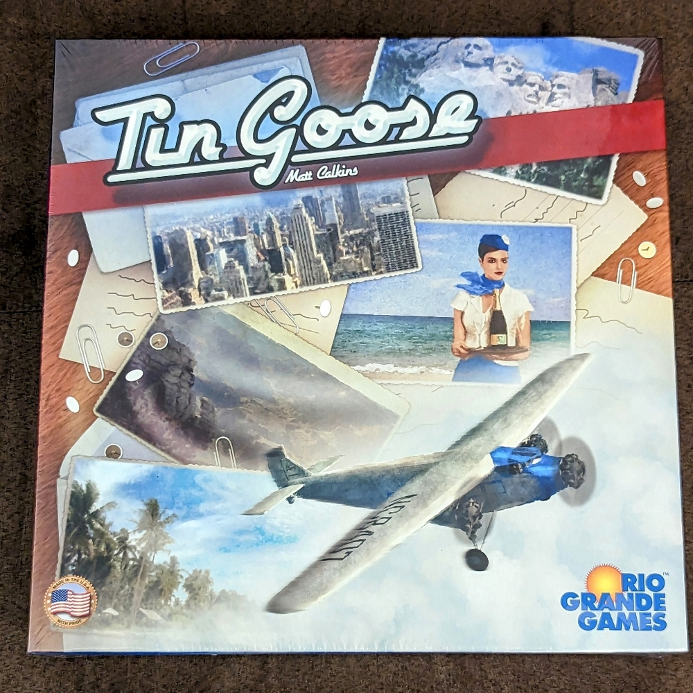 New. Boardgame "Tin Goose"